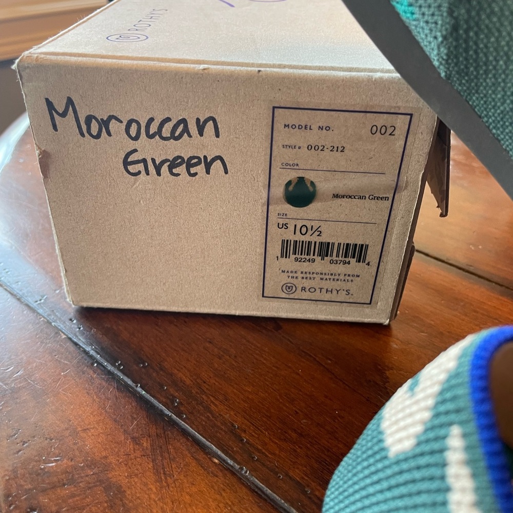 Rothy’s Moroccan Point 10.5